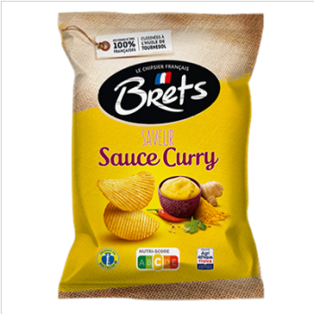 Chips saveur Sauce Curry - Kartoffelchips - Chips - Bretagne - BZH - Bretagne Allerlei